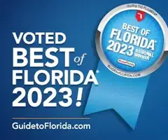 Voted Best of Florida 2023 badge