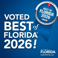 Voted Best of Florida 2026 badge