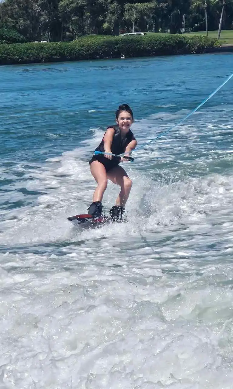 Kneeboarding with Captain Allen out of Gulfport
