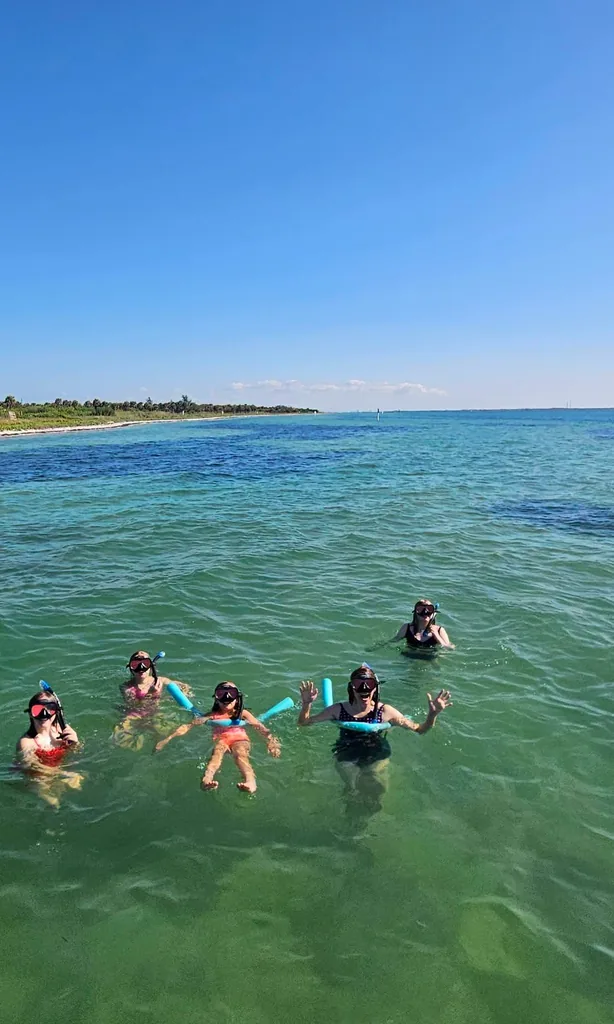 Snorkeling with Captain Allen out of Gulfport