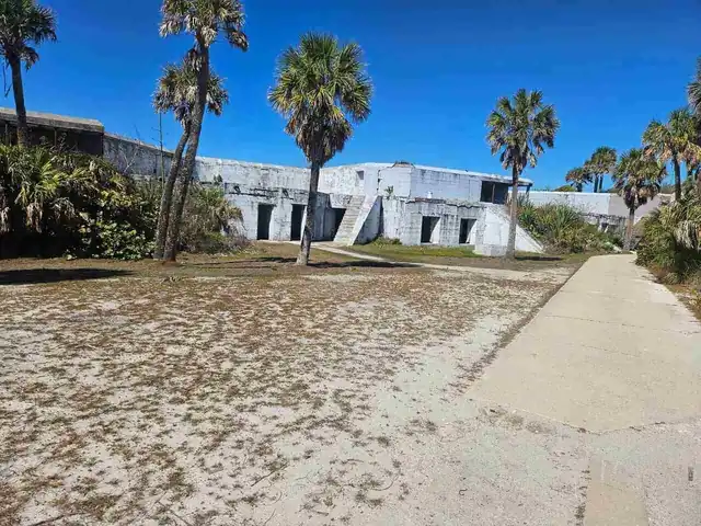 Fort Dade ruins on Egmont Key