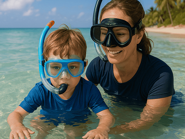 How to Make Kids' First Snorkeling Trip Fun in Treasure Island