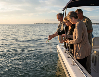 Burial at Sea Near Gulfport